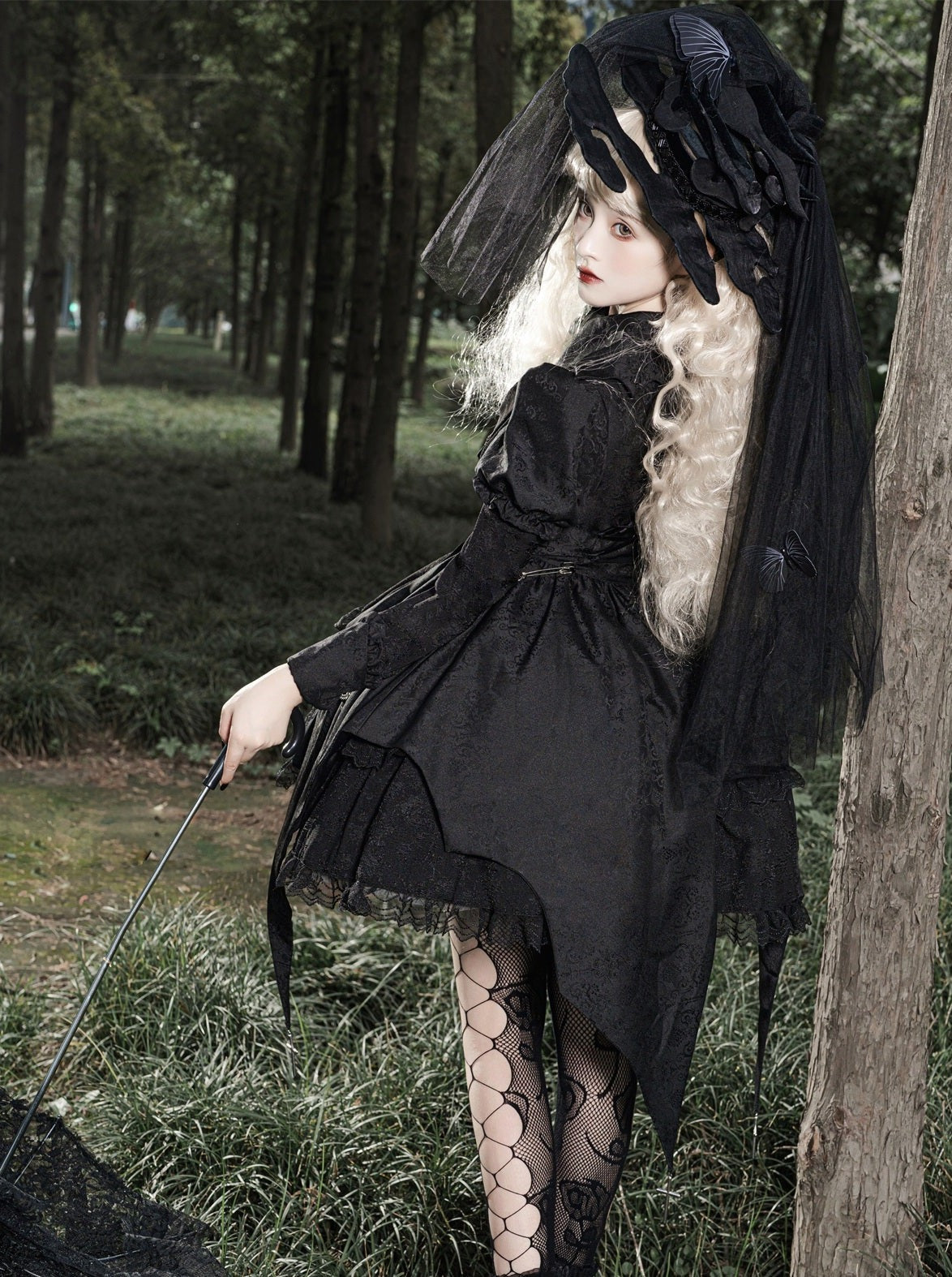 Dark Gothic Vampire Lolita Dress
