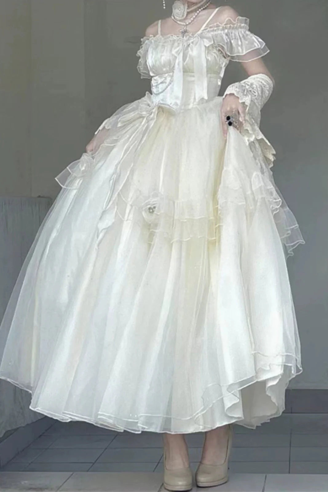 Apricot Sunset Lolita Princess Dress