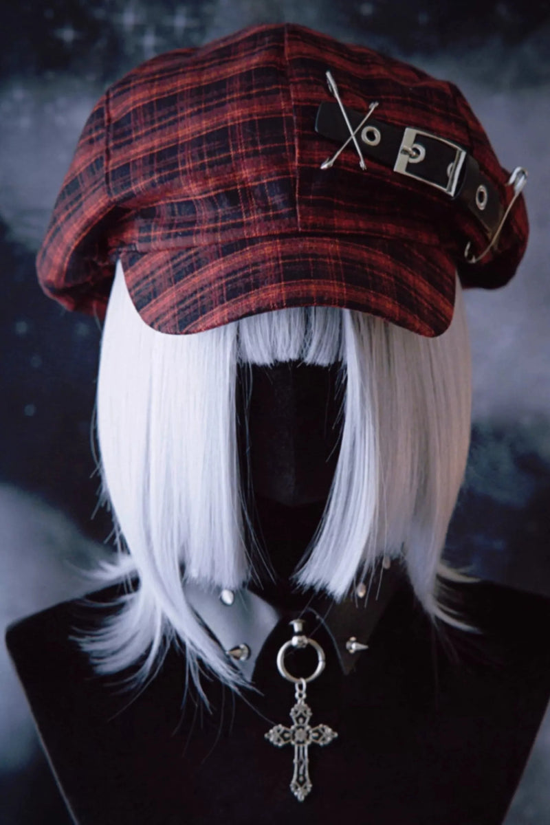 Checked Cloud Hat