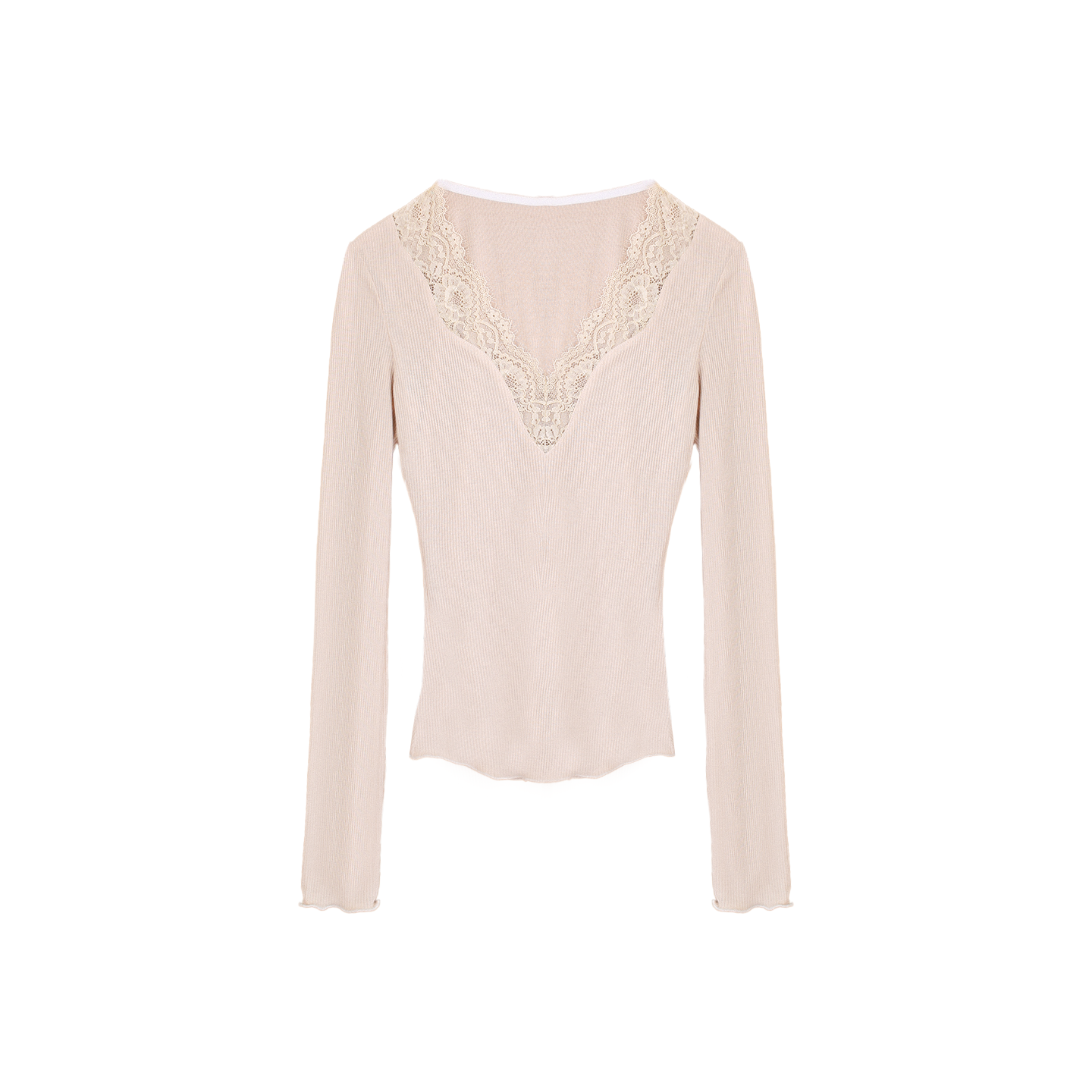 Lace Patchwork Sweet Top