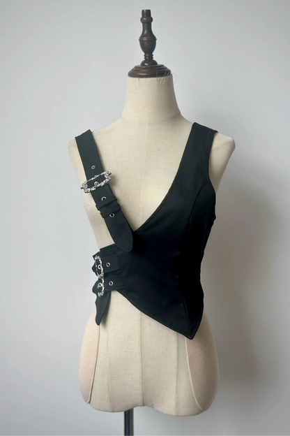 Irregular Gothic Steampunk Vest
