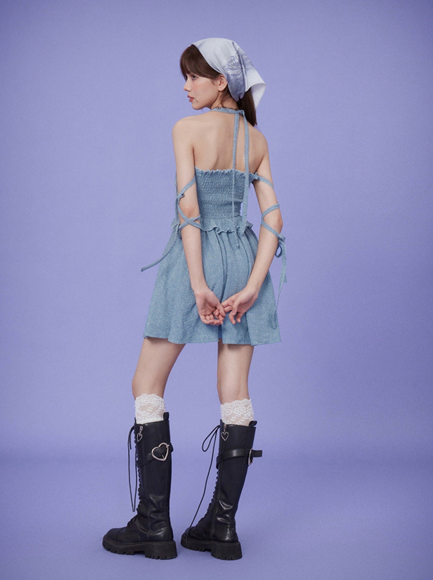Pleated Texture Romantic Dress