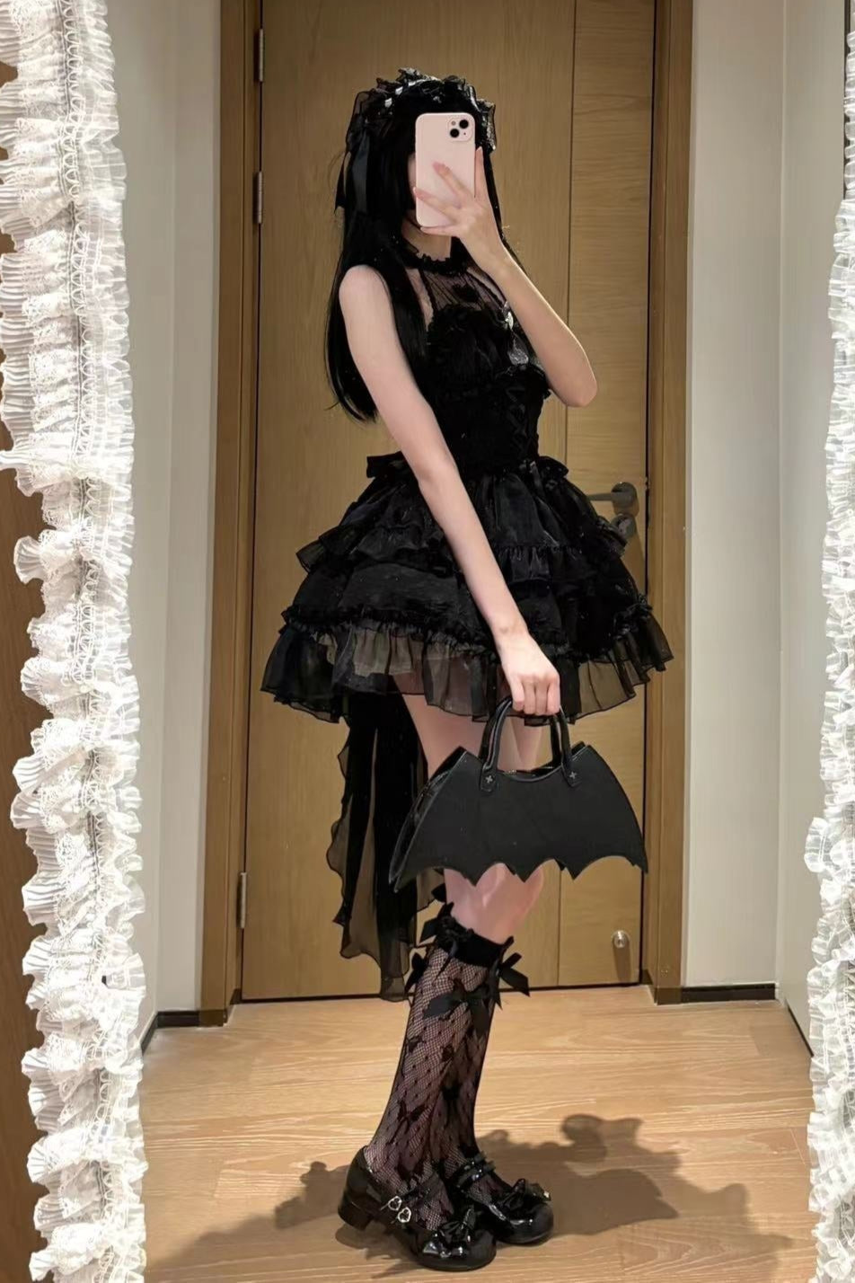 Halter Neck Sleeveless Sugar Lolita Dress