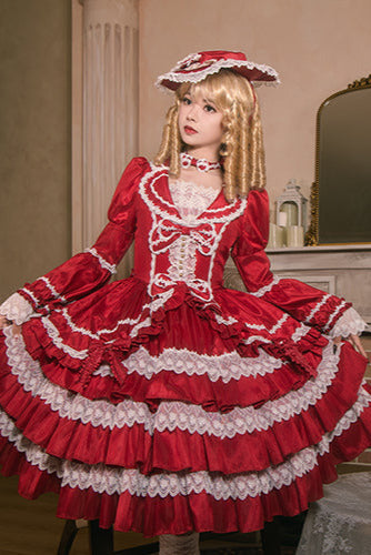 [order Deadline: January 19] Eternal French Doll Princess Sleeve Dress + Hat