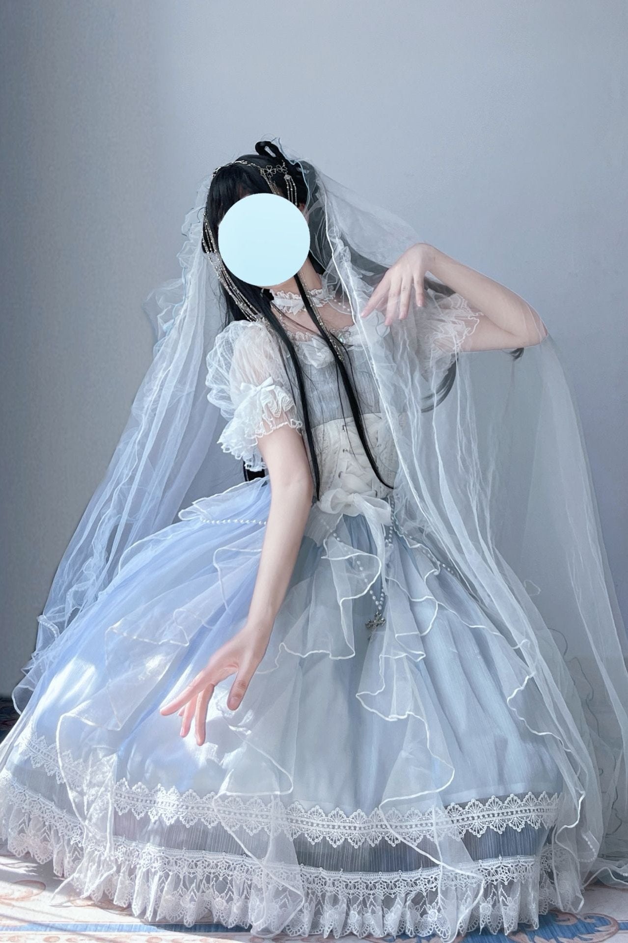 Summer Mermaid Tears Lolita Dress