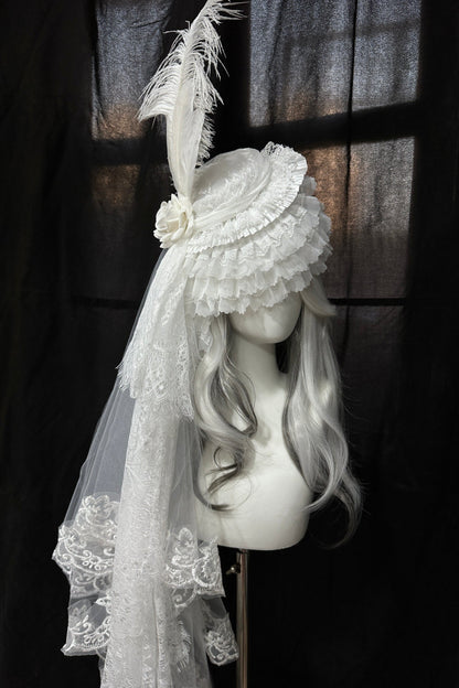 Swan Lace Hat