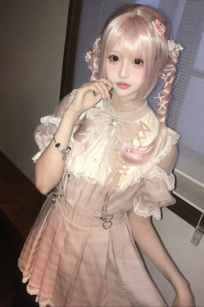 [pre-order] Sweet Plaid Sweet Girly Dress