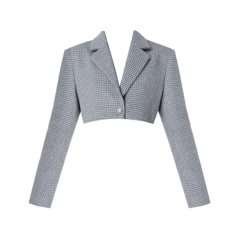 Short Jacket + Tight Skirt