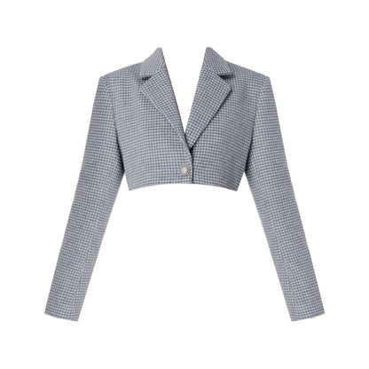Short Jacket + Tight Skirt