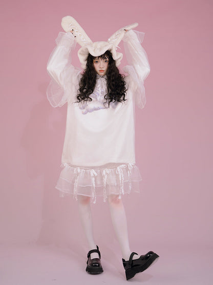 Lace-up Rabbit Snow Hat