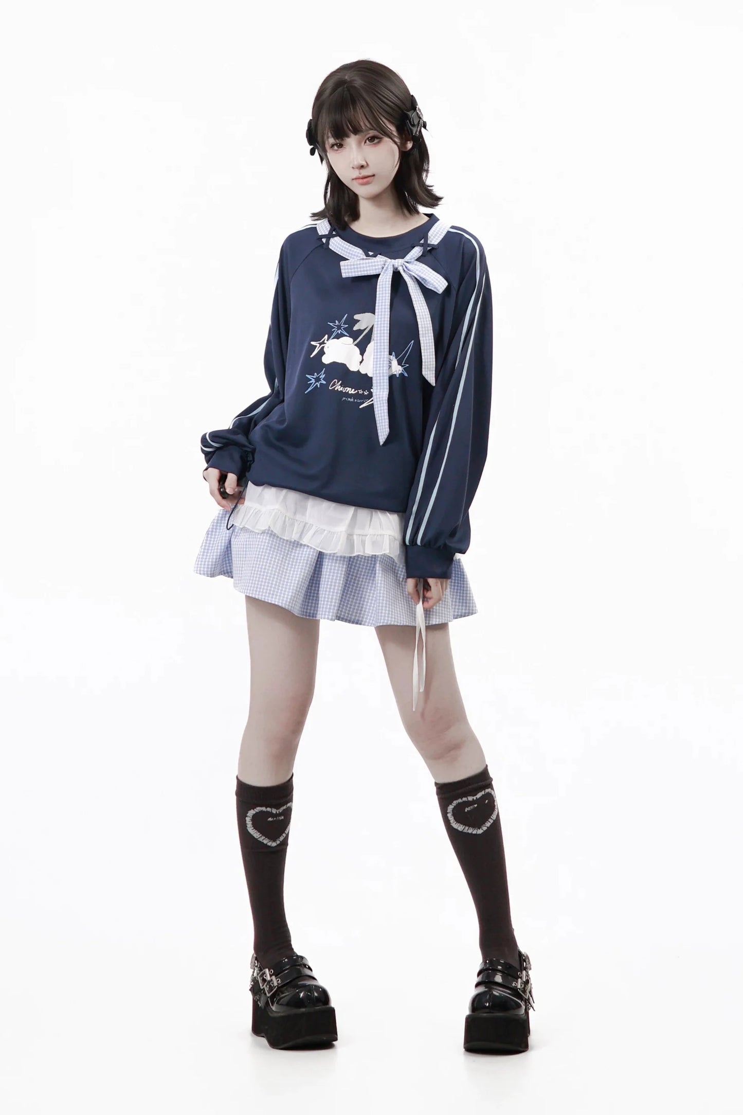 Star Flag Top + Pants + Skirt