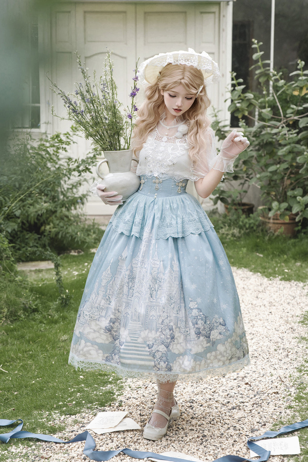 Princess Cape + Camisole + Skirt