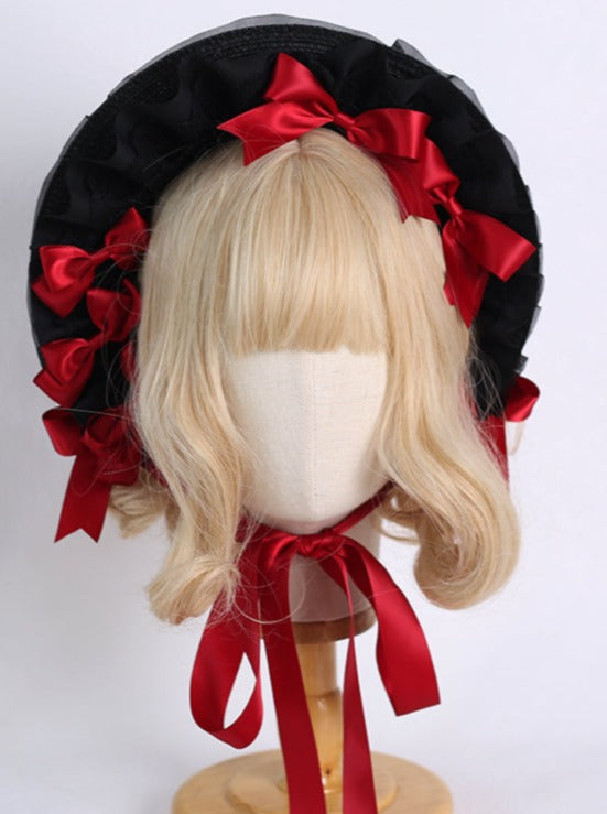 Lace Classic Ribbon Lolita Hat