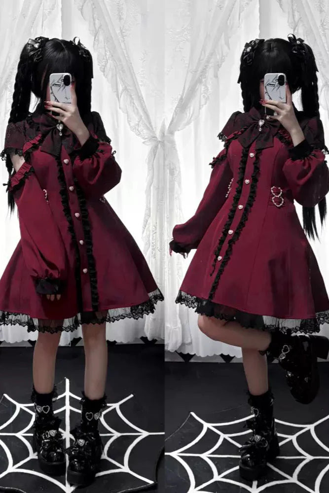 [pre-order] Jirai Ribbon Off-shoulder Dress
