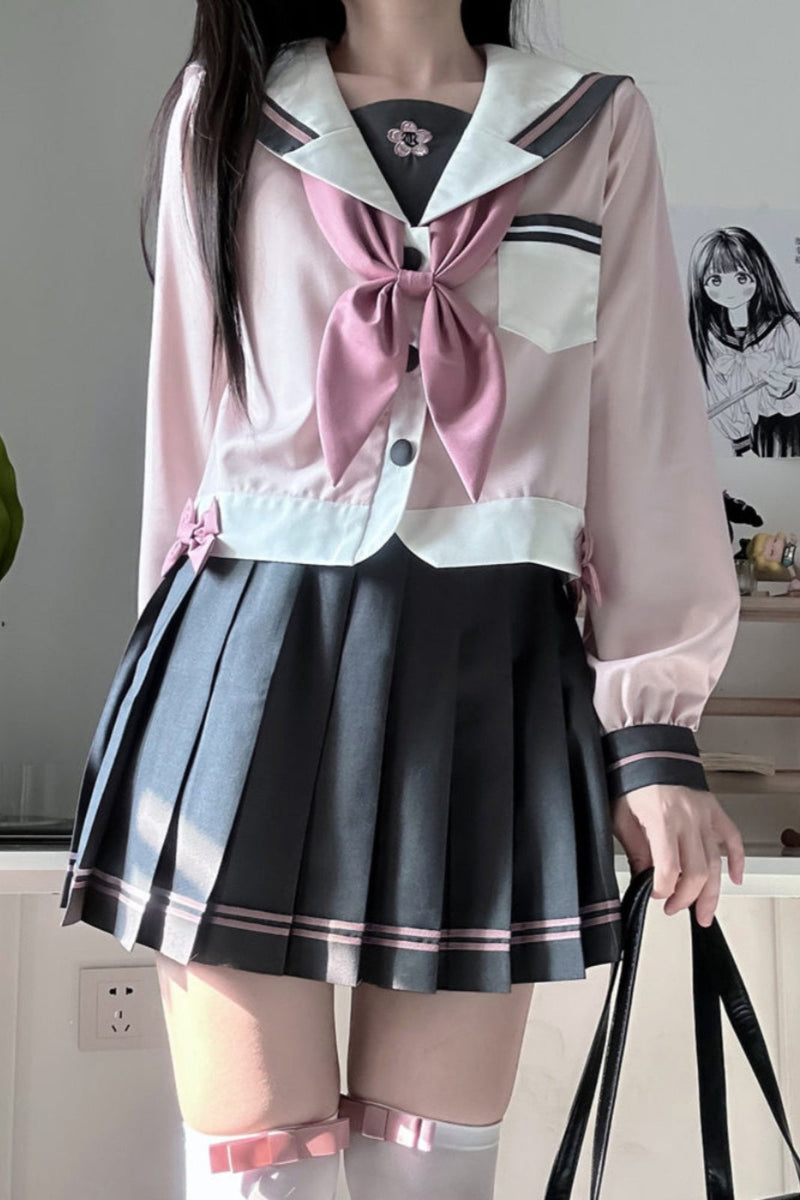 Sakura Color Heroine Sailor Suit