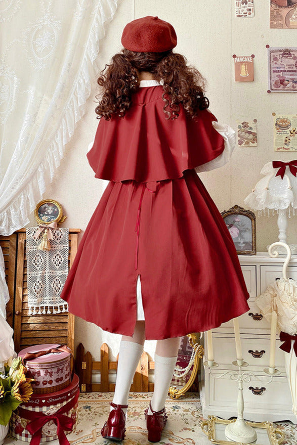 Fairy Tale Cape Lolita Daily Dress