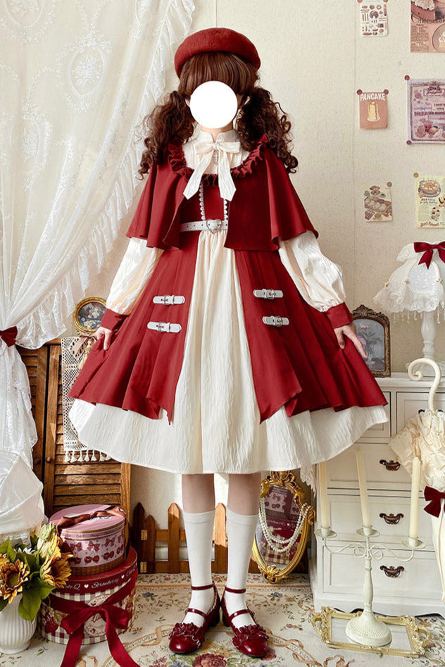 Fairy Tale Cape Lolita Daily Dress