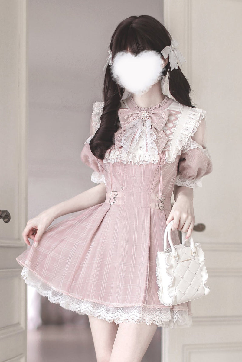 [pre-order] Sweet Plaid Sweet Girly Dress