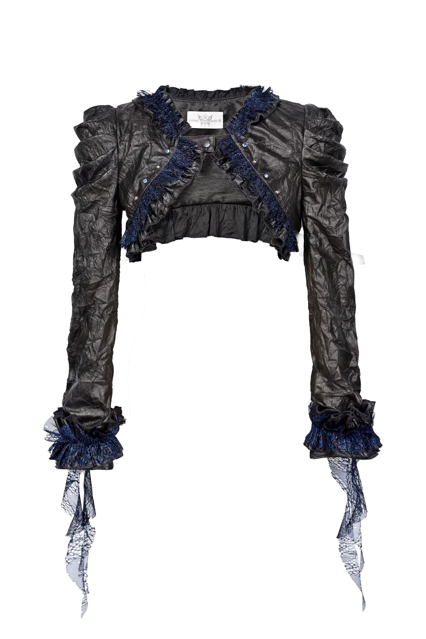Shiny Punk Cropped Top