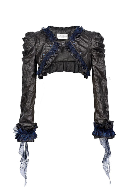Shiny Punk Cropped Top