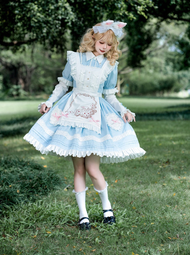 Sweet Lolita Dress + Apron