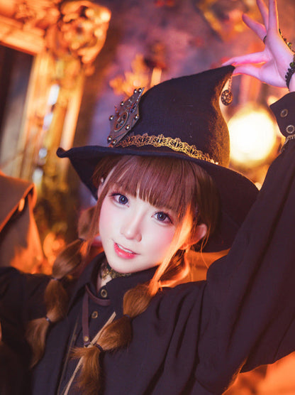 Steampunk Halloween Wizard Hat Witch's Hat