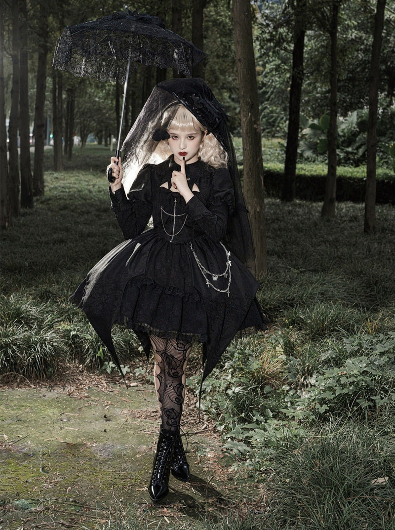 Dark Gothic Vampire Lolita Dress