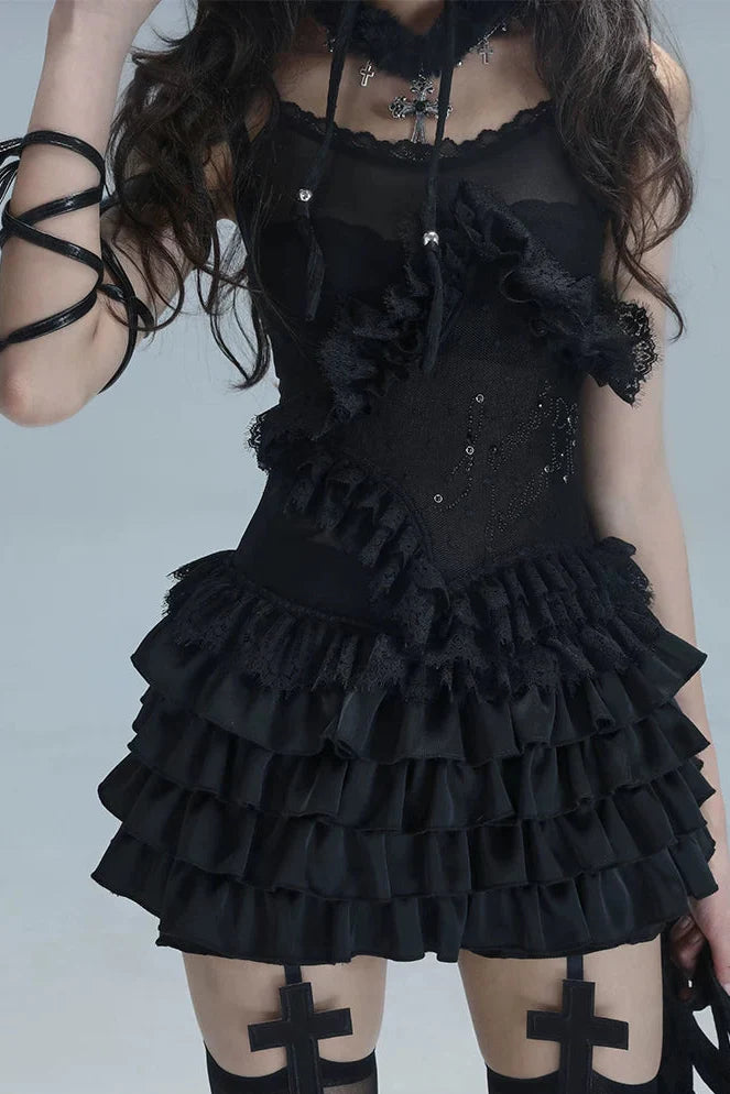 Lace Camisole Ballet Top + Inner
