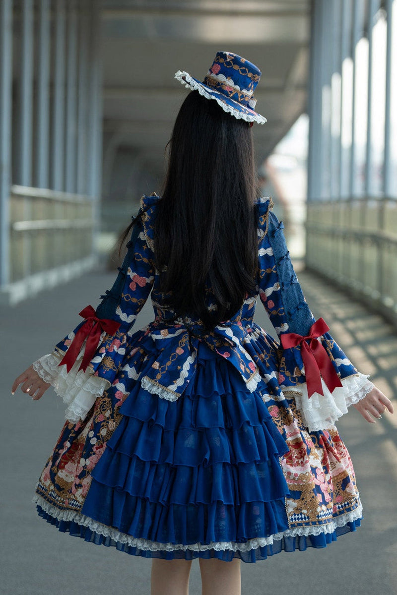 [pre-order Deadline: April 26] Retro Romance Sweet Lolita Ribbon Cake Print Series Accessories