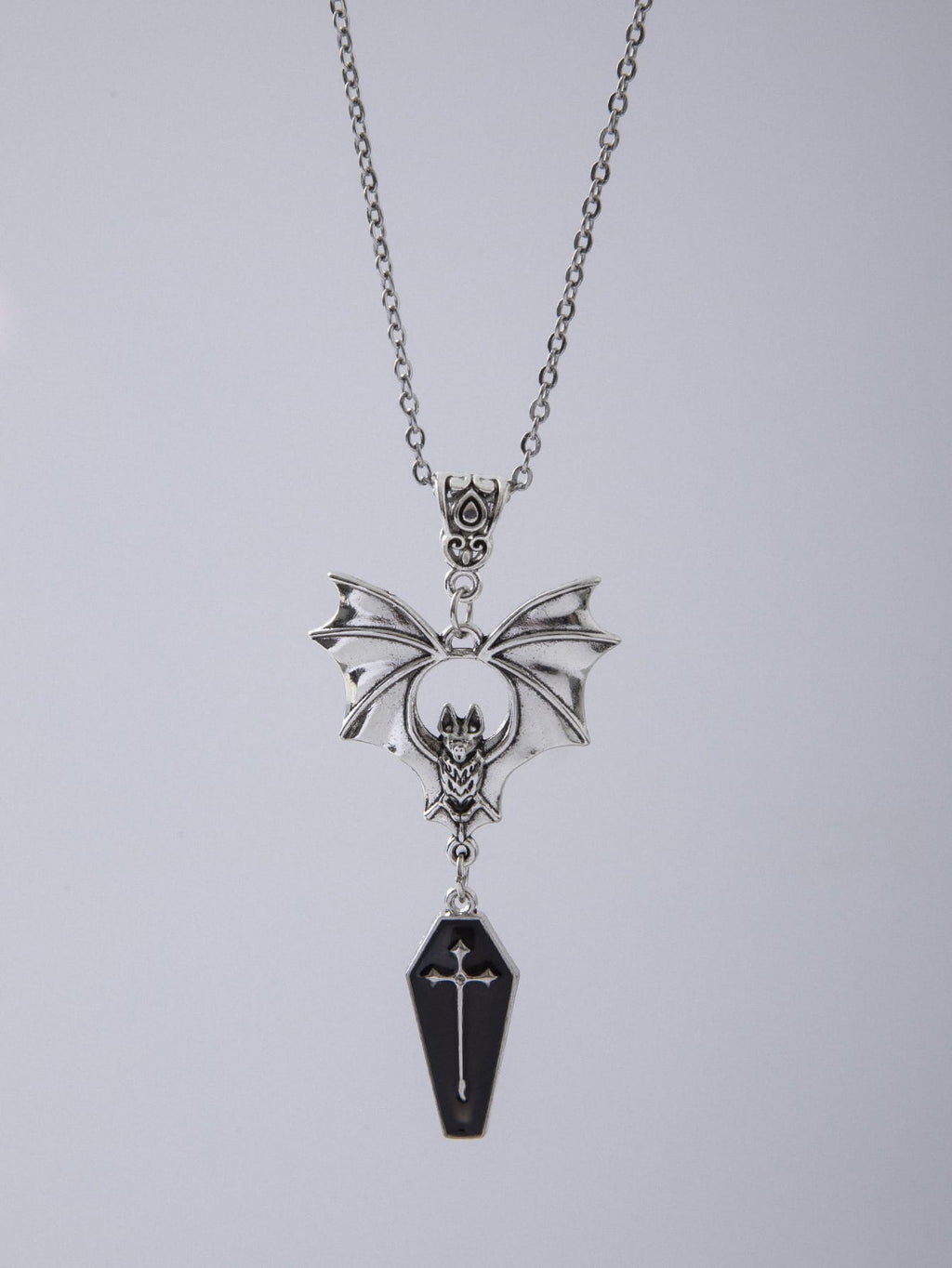 Coffin's Guardian Gothic Necklace