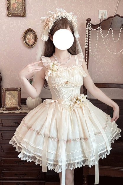 Ballet Style Girly Princess Lolita Dress