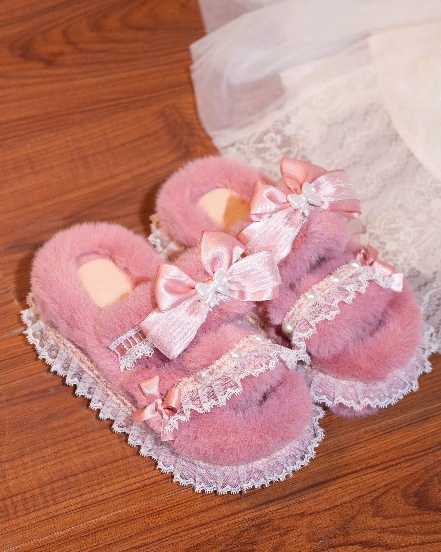 Multi-color Platform Slippers