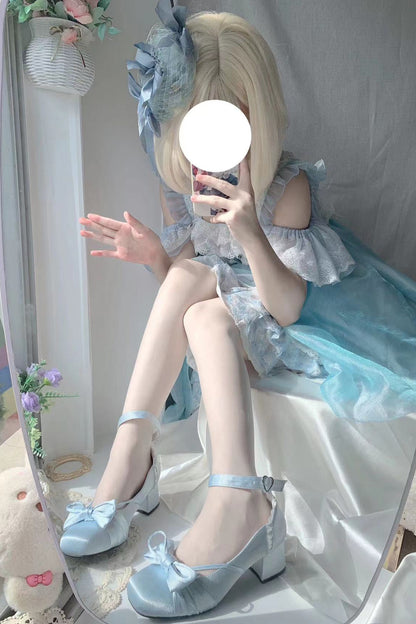 Lace-up Ribbon Ballet Lolita Shoes