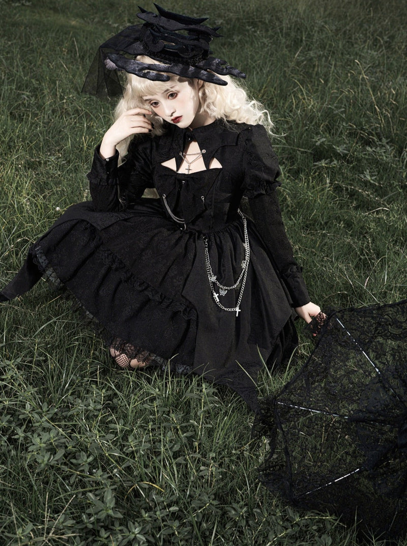 Dark Gothic Vampire Lolita Dress