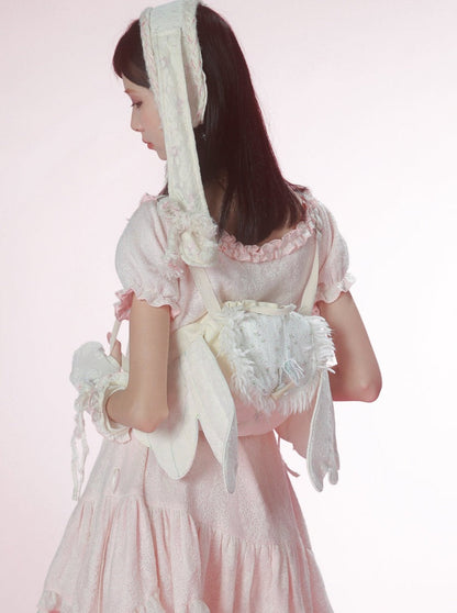 Rose Flower Wing Backpack