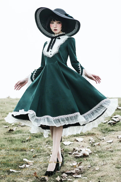 Night Retro Lolita Dress