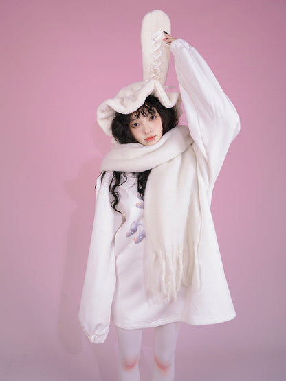 Lace-up Rabbit Snow Hat