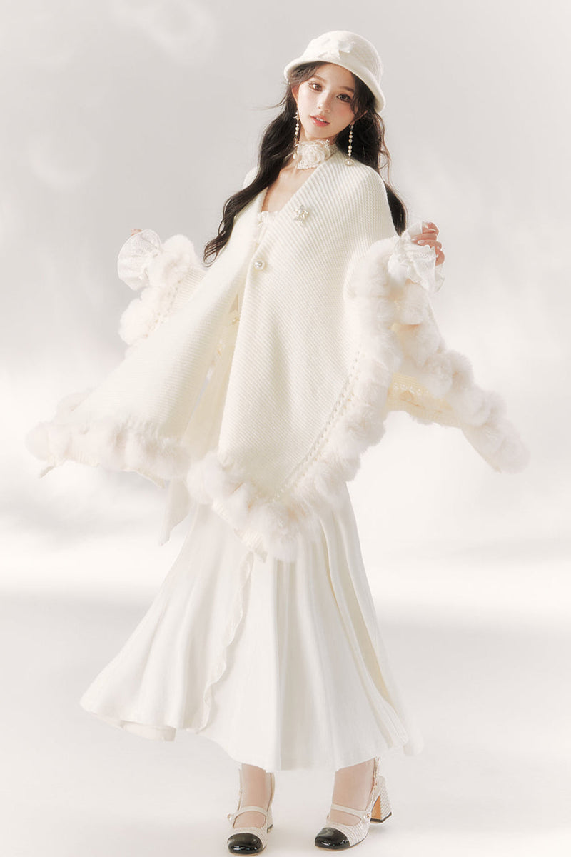 Open-neck Fishtail Dress