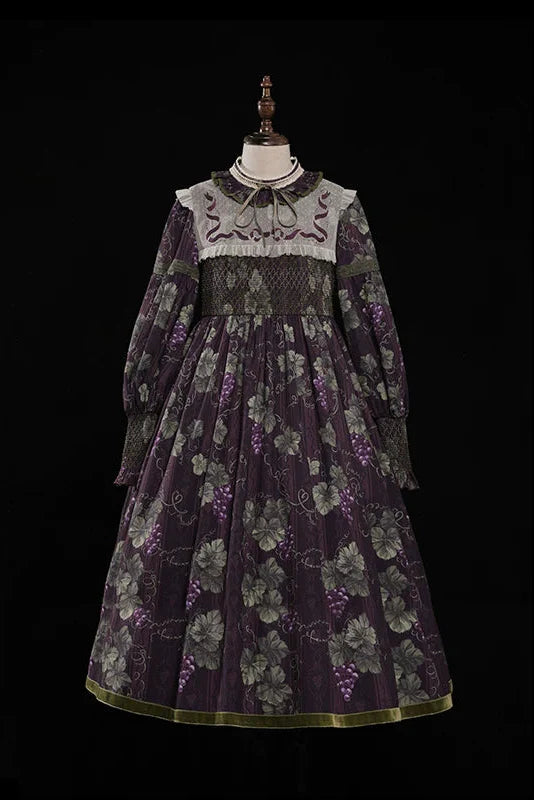 Retro Flower Lolita Dress