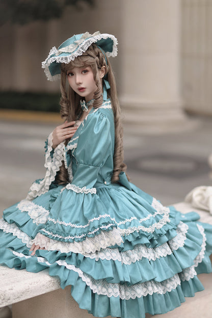 [order Deadline: January 19] Eternal French Doll Princess Sleeve Dress + Hat