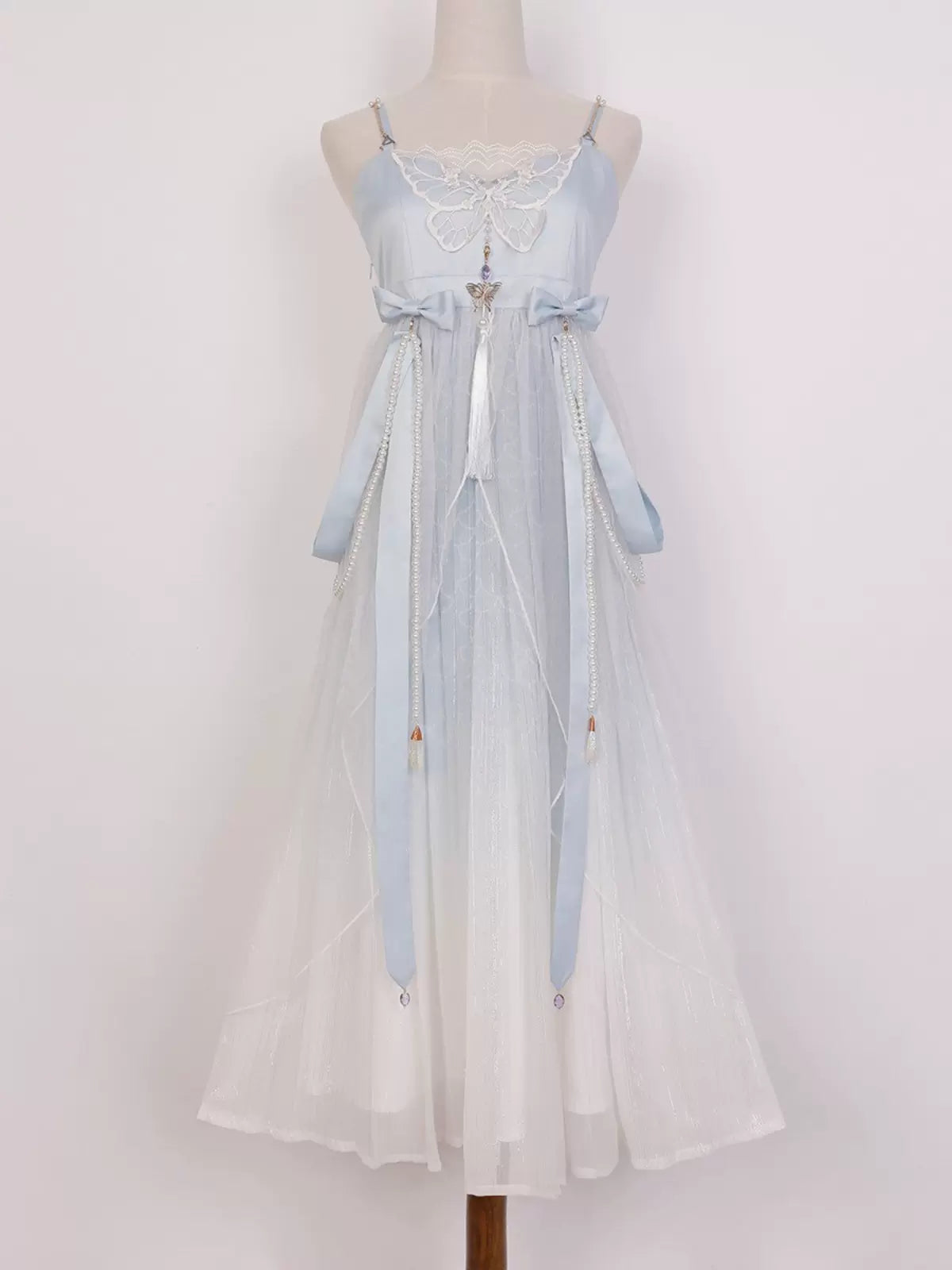 Fantasy Butterfly Lolita Chinese-style Gradient Dress Set
