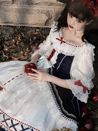White Snow Princess Tea Party Dress