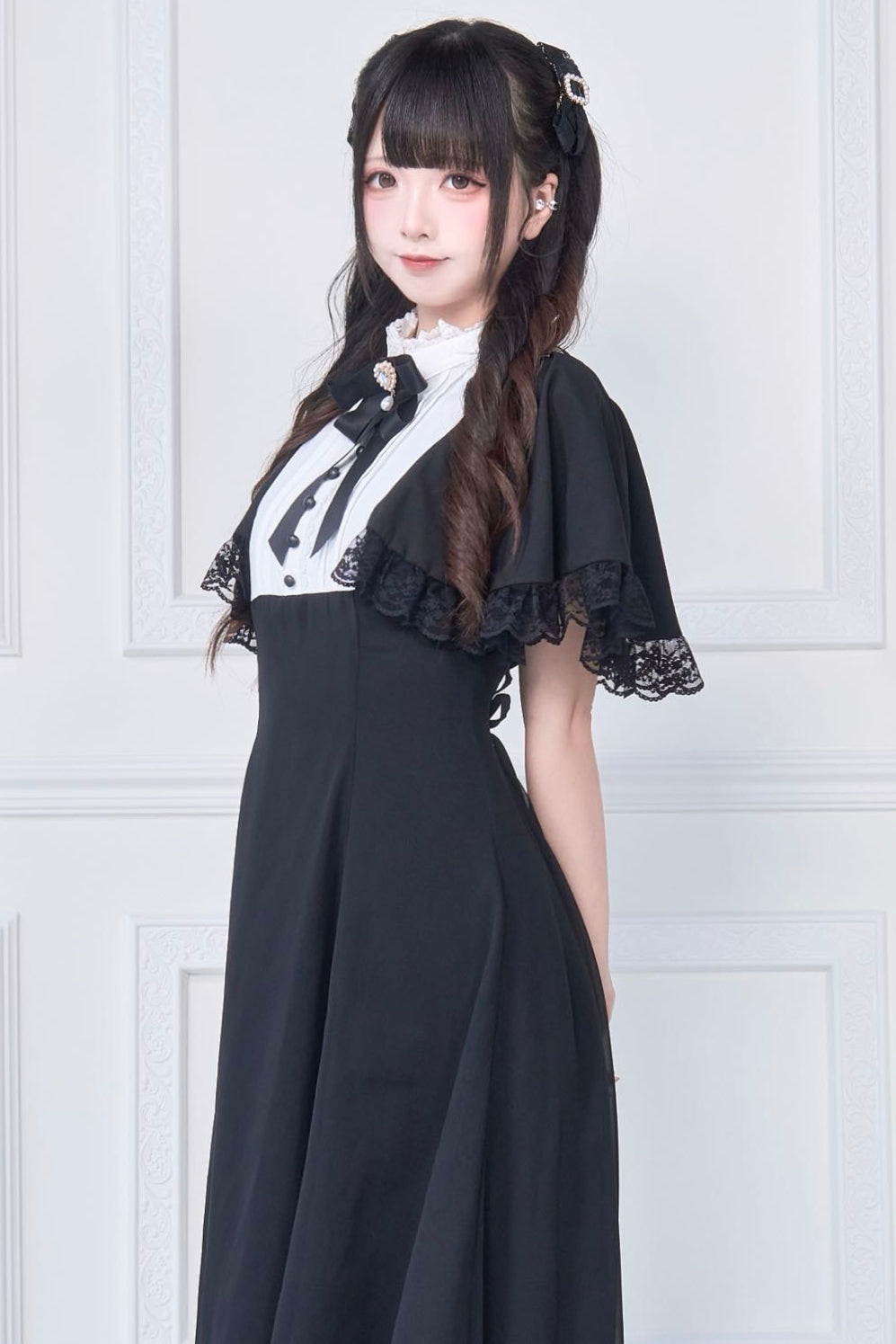 Night Glass Jirai Long Dress