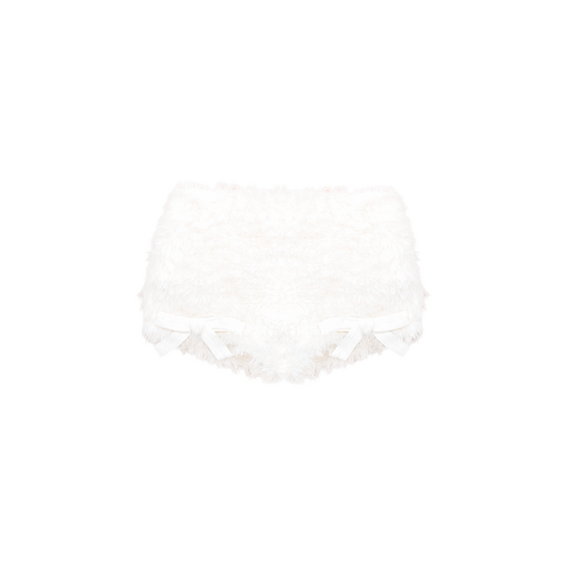 Halter Neck Fuzzy Knit Coat + Top + Pants