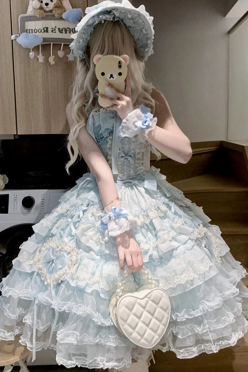 [pre-order] Dreamy Doll Wedding Dress + Headdress