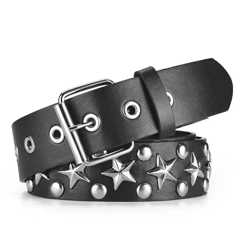 Double Waistband High Street Pants + Belt