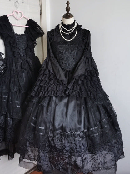 Summer Tiered Lolita Dress + Lolita Jumper Skirt