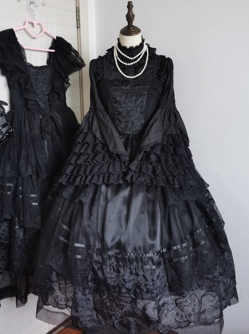Summer Tiered Lolita Dress + Lolita Jumper Skirt