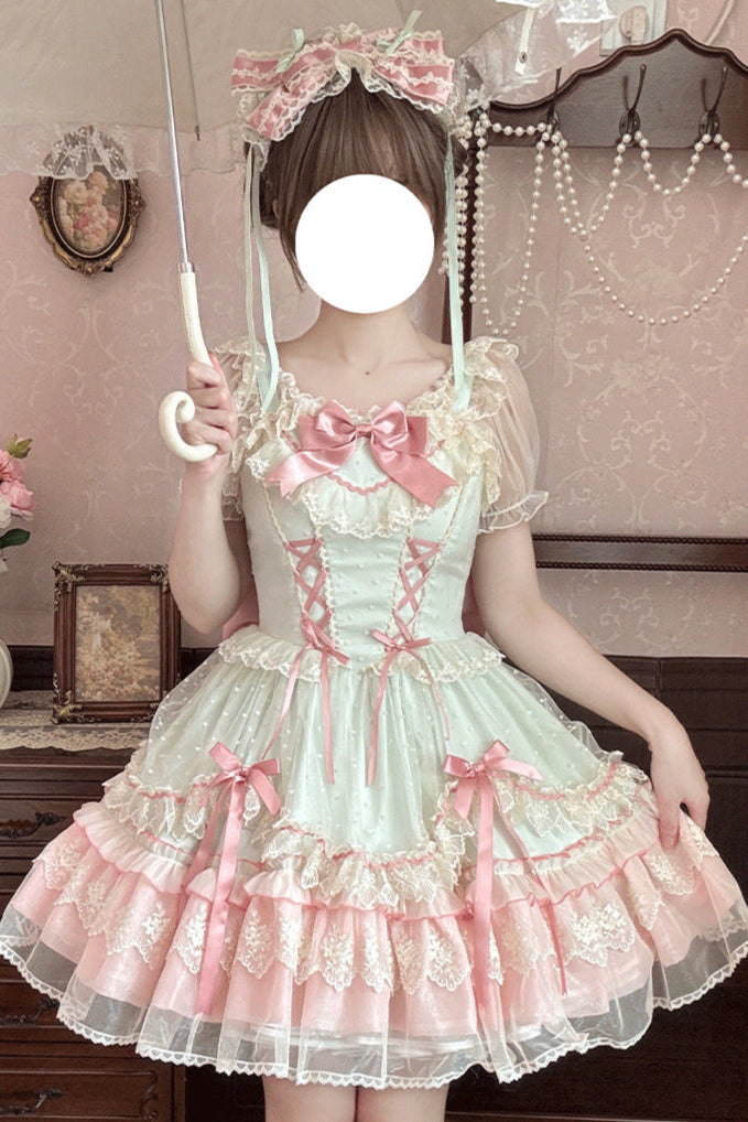 Candy House Sweet Ribbon Lolita Dress