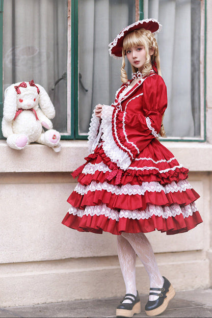 [order Deadline: January 19] Eternal French Doll Princess Sleeve Dress + Hat